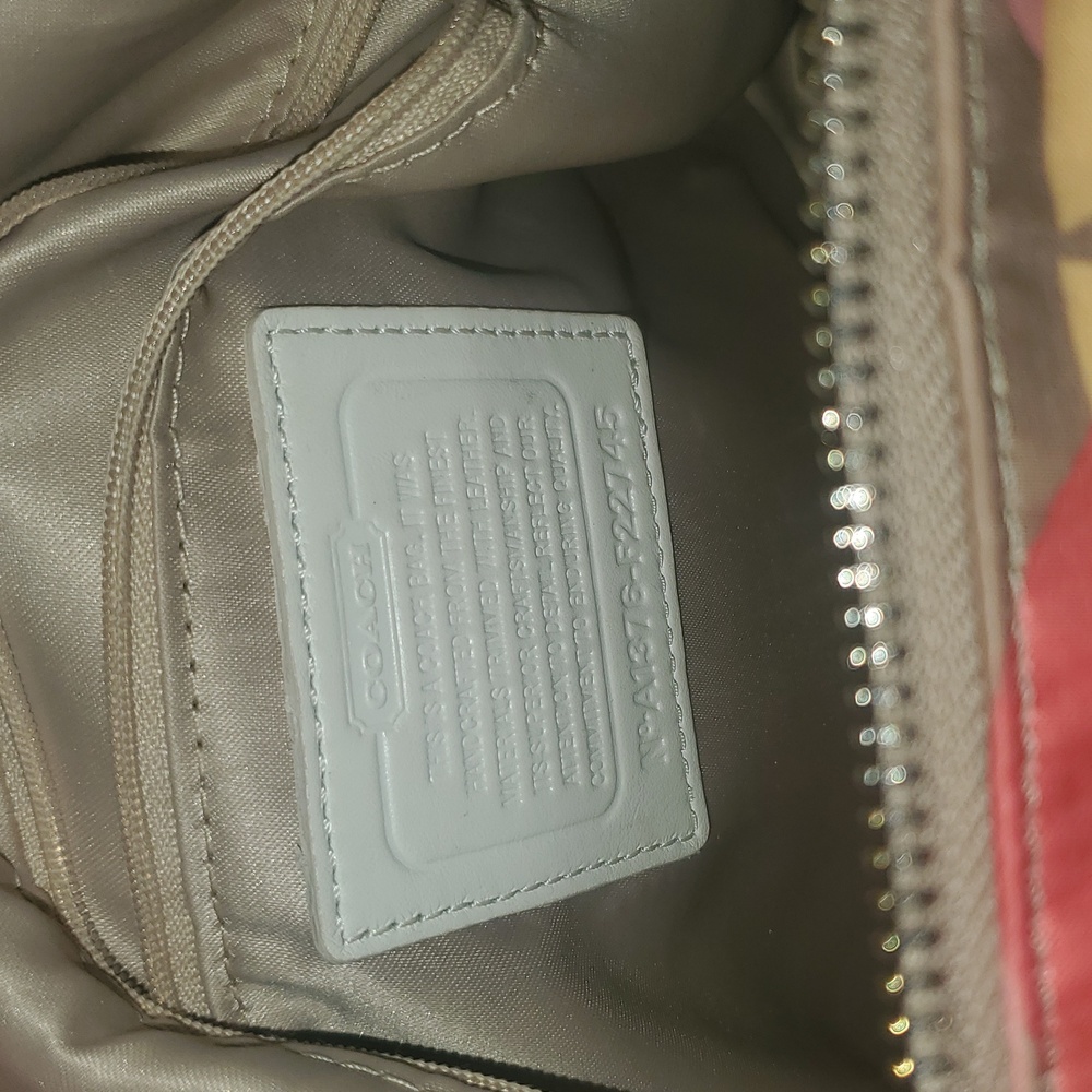 Coach Authentic Kristin Chain Logo Hobo Bag